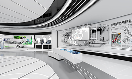 科技展廳設計施工的創意點子有很多