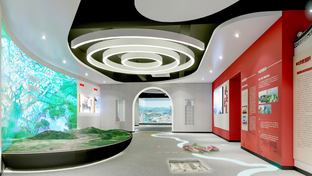 智繪未來(lái)：鄉(xiāng)村振興展廳的科技?jí)粝?>
                                                </div>                                                <div   id=